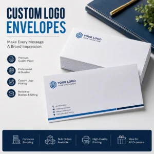 Custom Logo Envelopes Corporate | Matches Letterhead Branding | PrintItNice