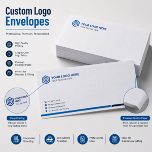 Custom Logo Envelopes Corporate | Matches Letterhead Branding | PrintItNice