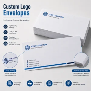 Custom Logo Envelopes Corporate | Matches Letterhead Branding | PrintItNice