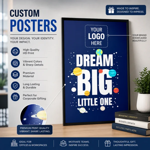 Custom Poster Printing Corporate | A4 to 12x18 Sizes | PrintItNice