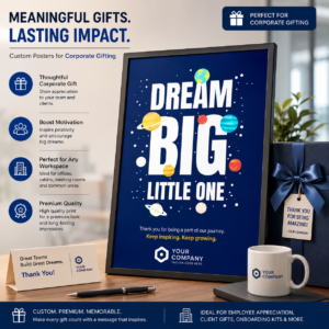 Custom Poster Printing Corporate | A4 to 12×18 Sizes | PrintItNice