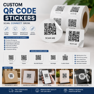 Custom QR Code Sticker Printing | Every Code Scan-Tested | PrintItNice