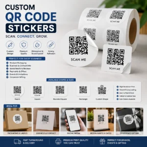Custom QR Code Sticker Printing | Every Code Scan-Tested | PrintItNice