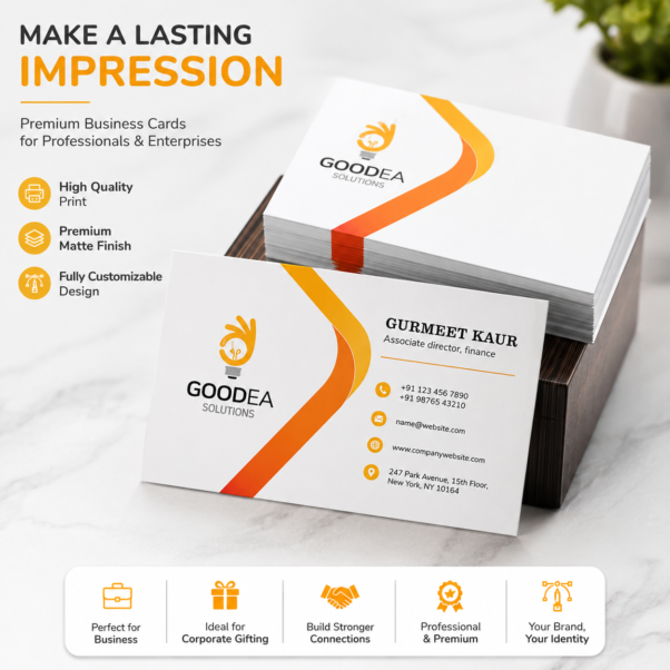 Visiting Card Printing India | Individually Named Bulk Sets | PrintItNice