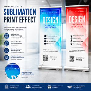 Standee Printing Corporate Events | Portable Reusable Stand | PrintItNice