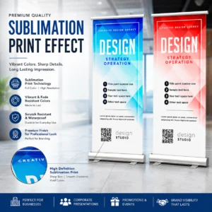 Standee Printing Corporate Events | Portable Reusable Stand | PrintItNice