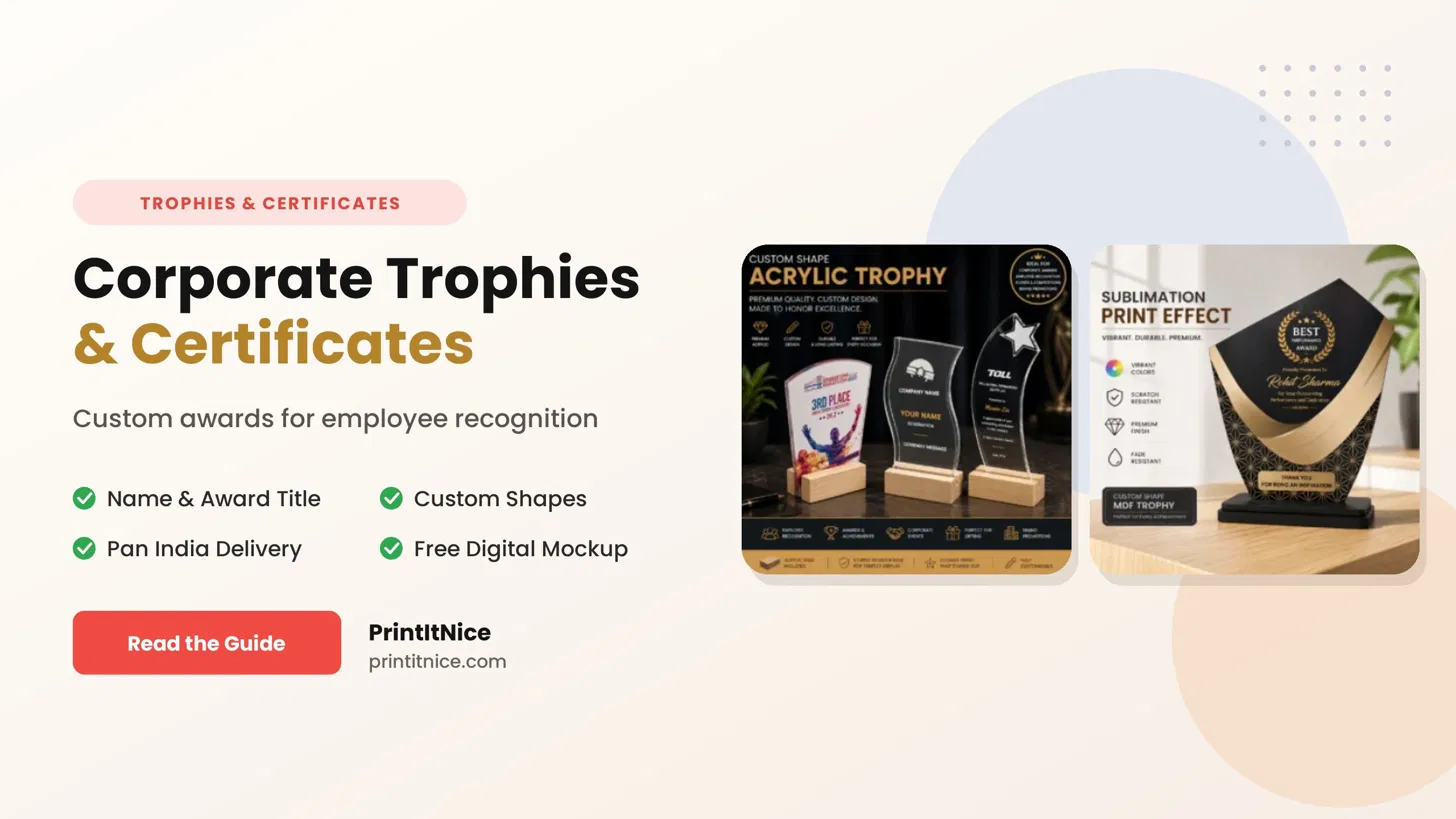 Read more about the article Corporate Trophies and Certificates: Best Custom Awards for Employee Recognition in 2026