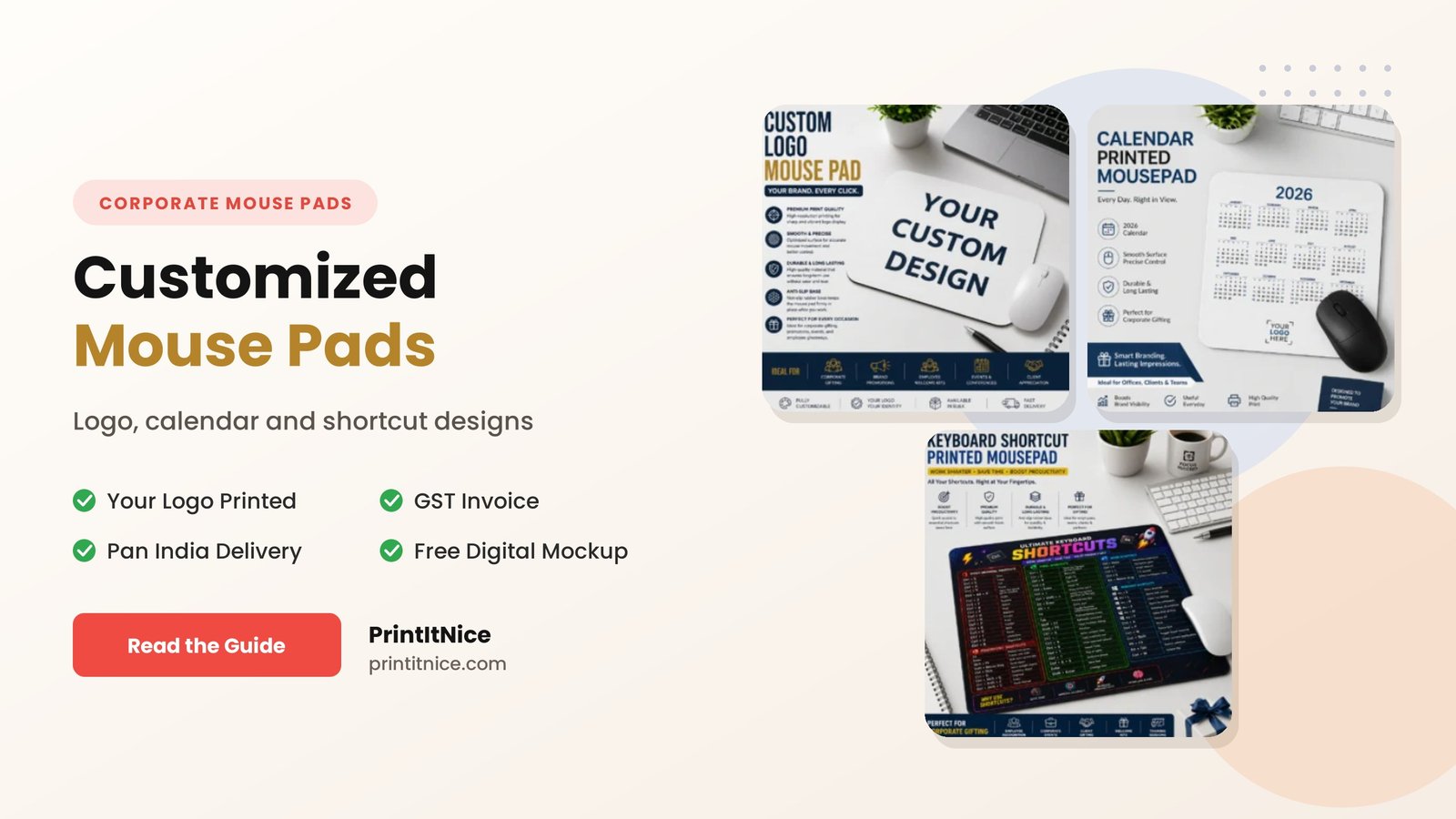 Read more about the article Customized Mouse Pads: The Complete Guide to Branded Mouse Pads for Corporate Gifting